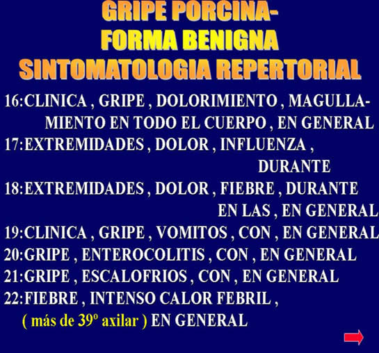 Gripe A y Homeopatia